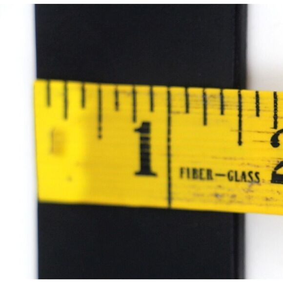 Carhertt SADDLE BLACK GENUINE LEATHER 1.5"Wd CASUAL DRESS MEN'S BELT Sz 44 (A34 - Picture 9 of 13